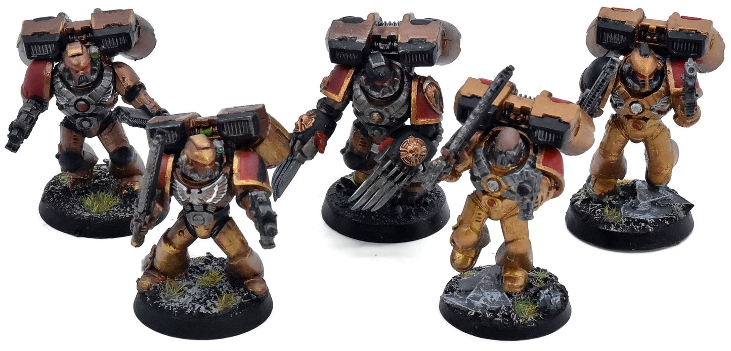 SPACE MARINES 5 Vanguard Veteran Squad #4 Minotaurs 40K 3018
