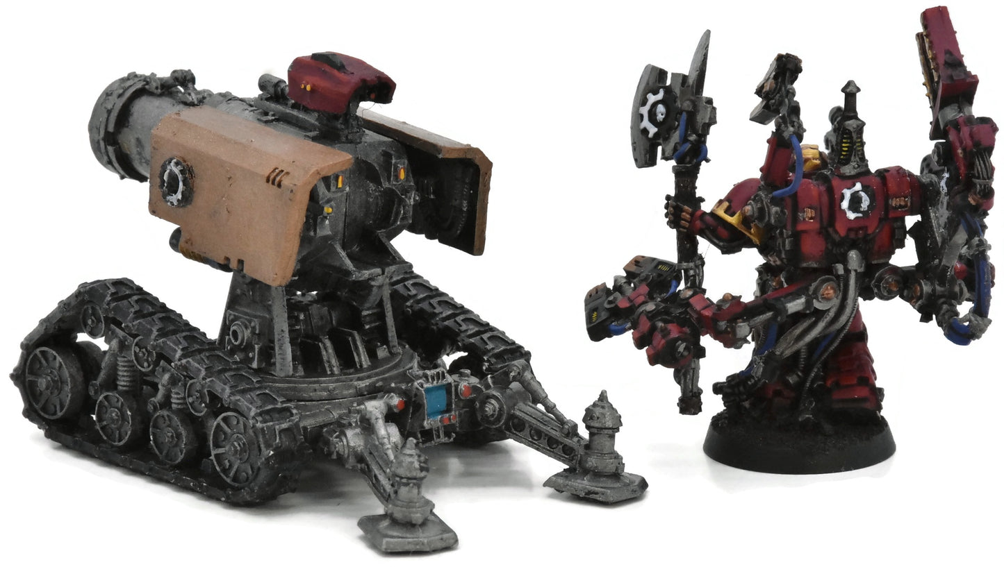 SPACE MARINES Thunderfire Cannon With Techmarine #1 METAL PARTS 40K 3162