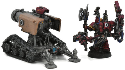 SPACE MARINES Thunderfire Cannon With Techmarine #1 METAL PARTS 40K 3162