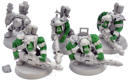 ORKS 5 Orks Lootas #1 CONVERTED Warhammer 40K 0339