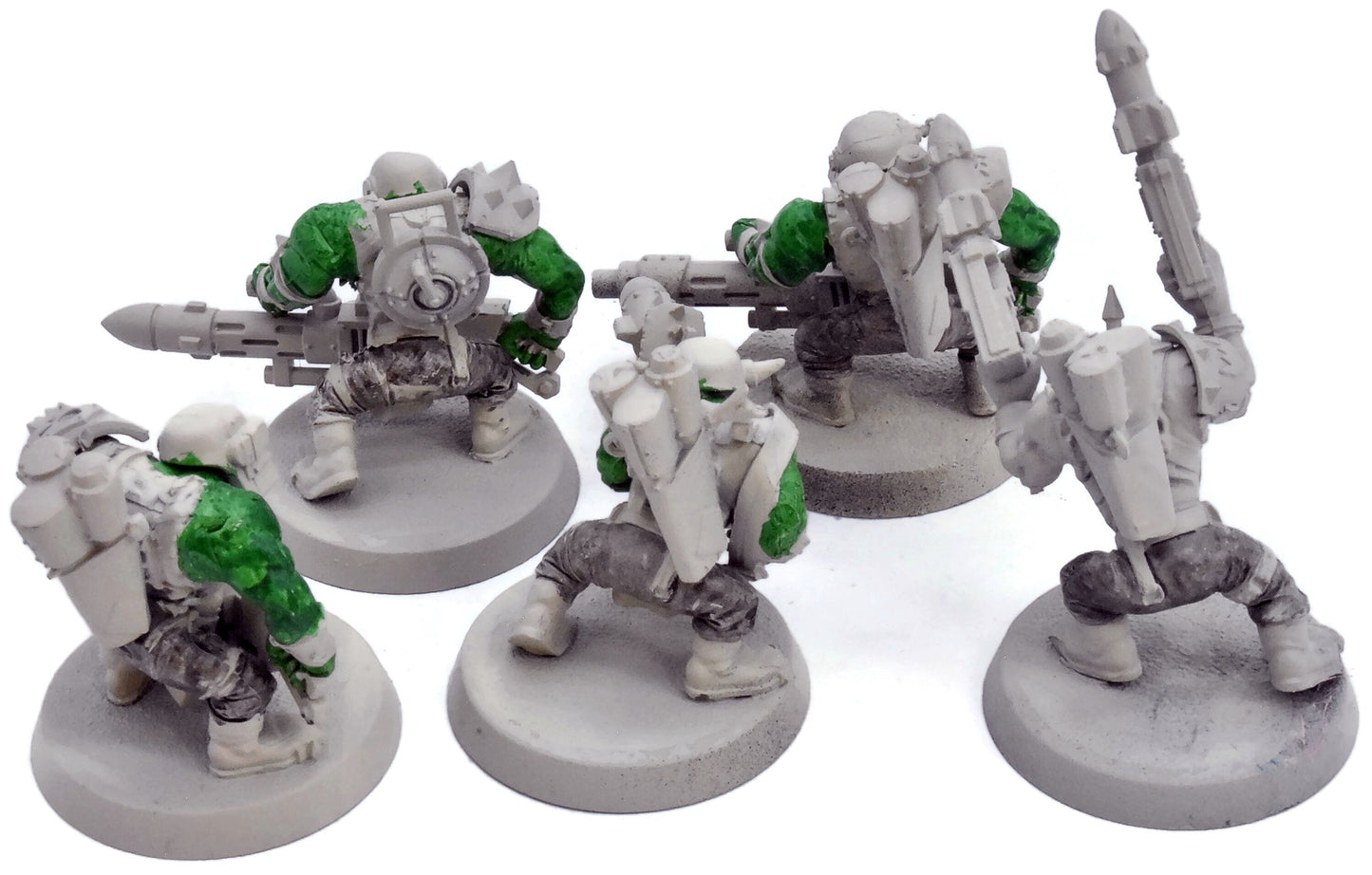 ORKS 5 Orks Lootas #1 CONVERTED Warhammer 40K 0339