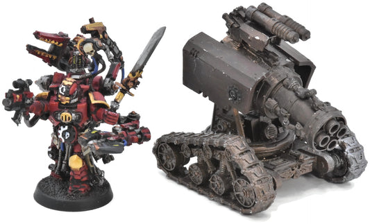 SPACE MARINES Thunderfire Cannon With Techmarine #2 METAL Warhammer 40K 3209