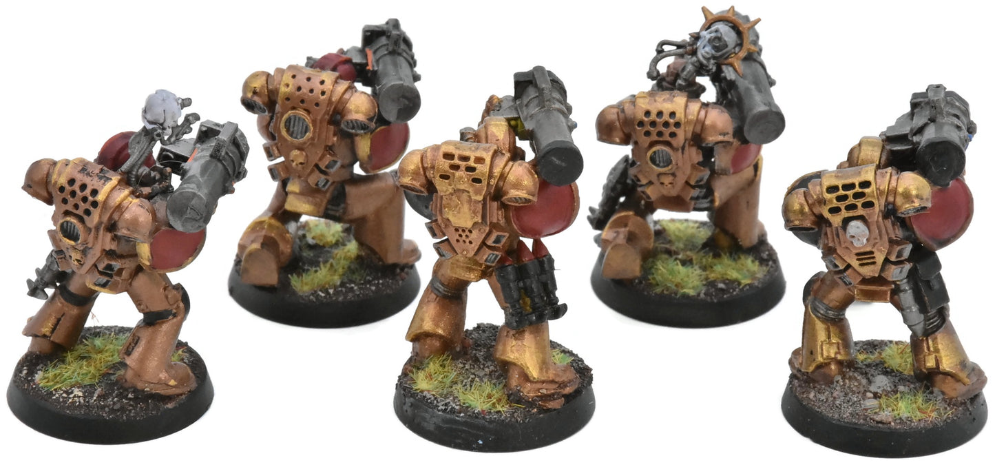 SPACE MARINES 5 Rocket Launchers #1 Warhammer 40K 3216