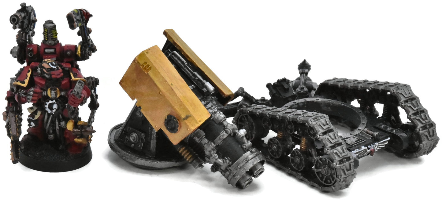 SPACE MARINES Thunderfire Cannon With Techmarine #3 Warhammer 40K 3223