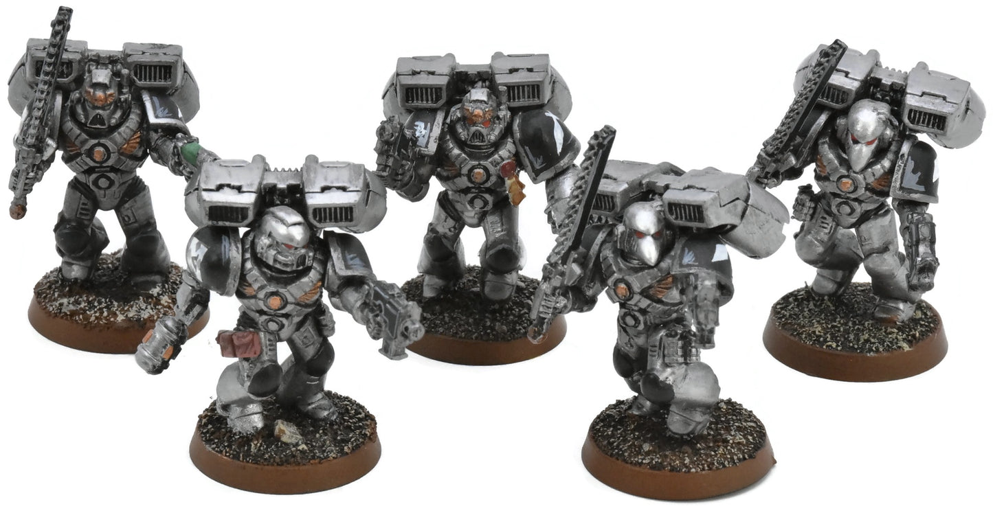 SPACE MARINES 5 Vanguard Veteran Squad #1 Warhammer 40K 3247