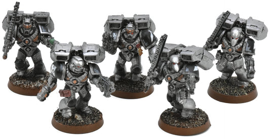 SPACE MARINES 5 Vanguard Veteran Squad #1 Warhammer 40K 3247