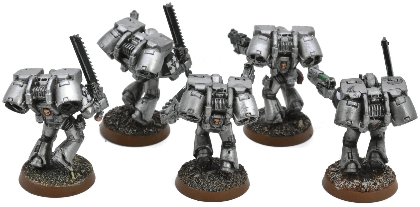 SPACE MARINES 5 Vanguard Veteran Squad #1 Warhammer 40K 3247