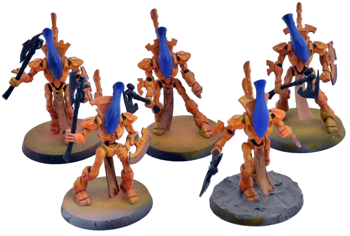 AELDARI 5 Wraithblades #2 with axes Warhammer 40K 1354