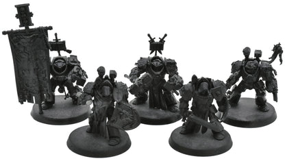 GREY KNIGHTS 5 Gk Paladin Squad #1 Warhammer 40K 3285 1 arm missing