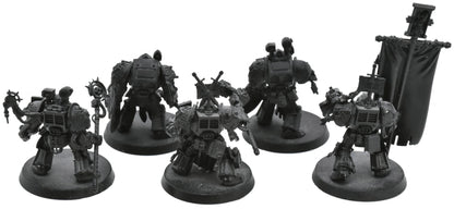 GREY KNIGHTS 5 Gk Paladin Squad #1 Warhammer 40K 3285 1 arm missing