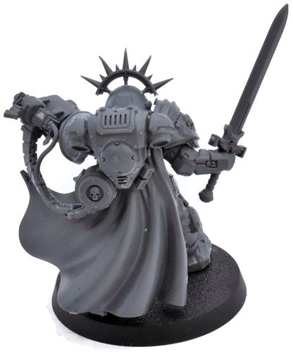 SPACE MARINES Captain In Gravis Armour #1 Warhammer 40K 0414