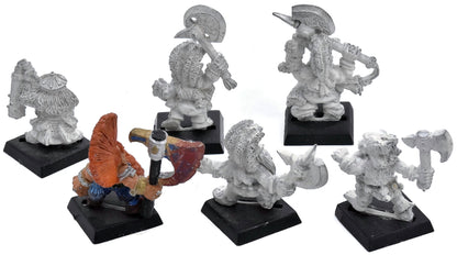 DWARFS 6 Dwarf Slayers #1 METAL Warhammer Fantasy 1408