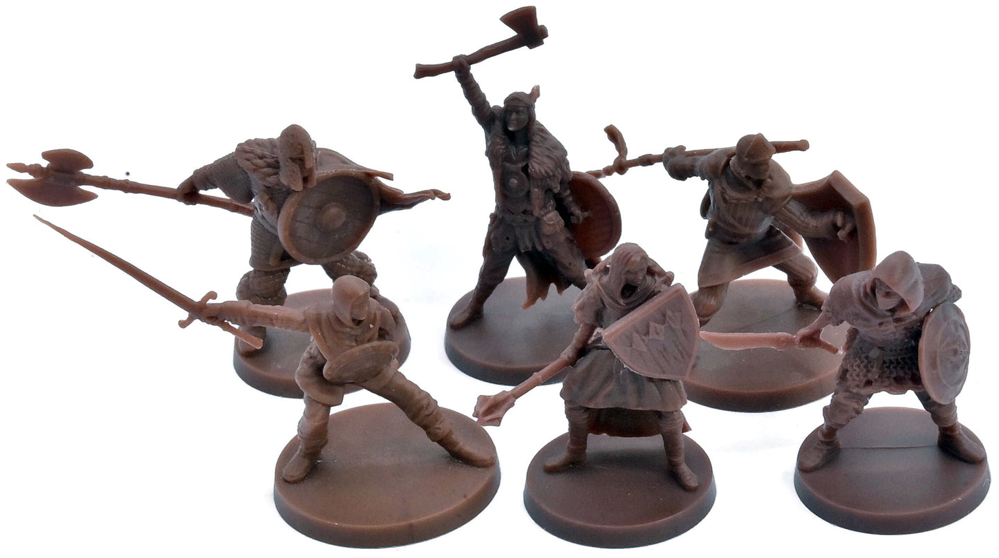 OTHER WARGAMES 6 Basic Classes Characters #1 0452