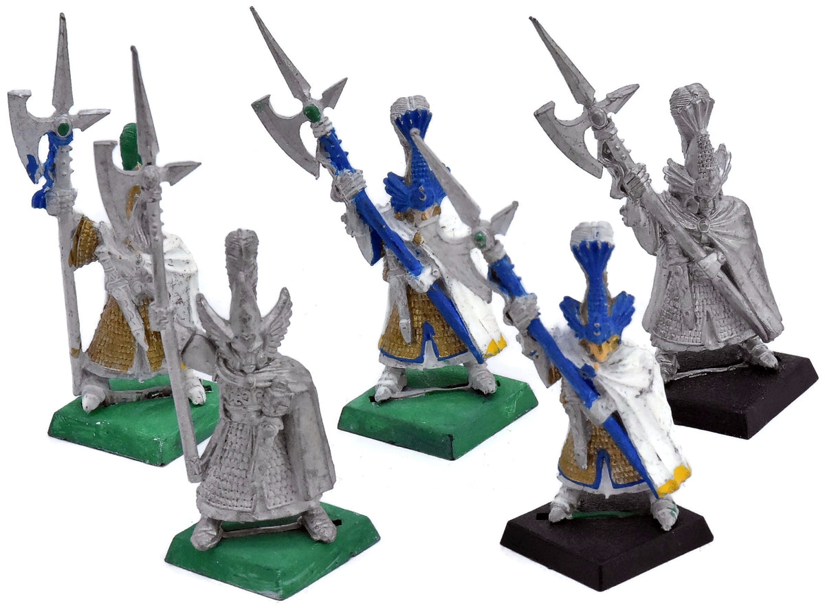 HIGH ELF REALMS 5 Phoenix Guards #1 METAL Warhammer Fantasy 1439