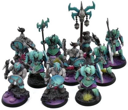 SLAVES TO DARKNESS 10 Chaos Marauders #2 PRO PAINTED Warhammer Sigmar 0483
