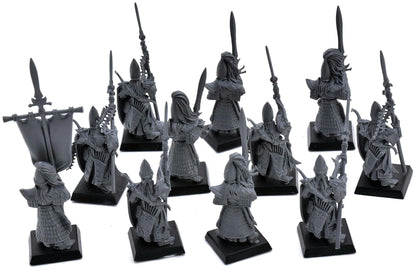 HIGH ELF REALMS 10 Spearmen #2 Warhammer Fantasy Lothern Guard 1460