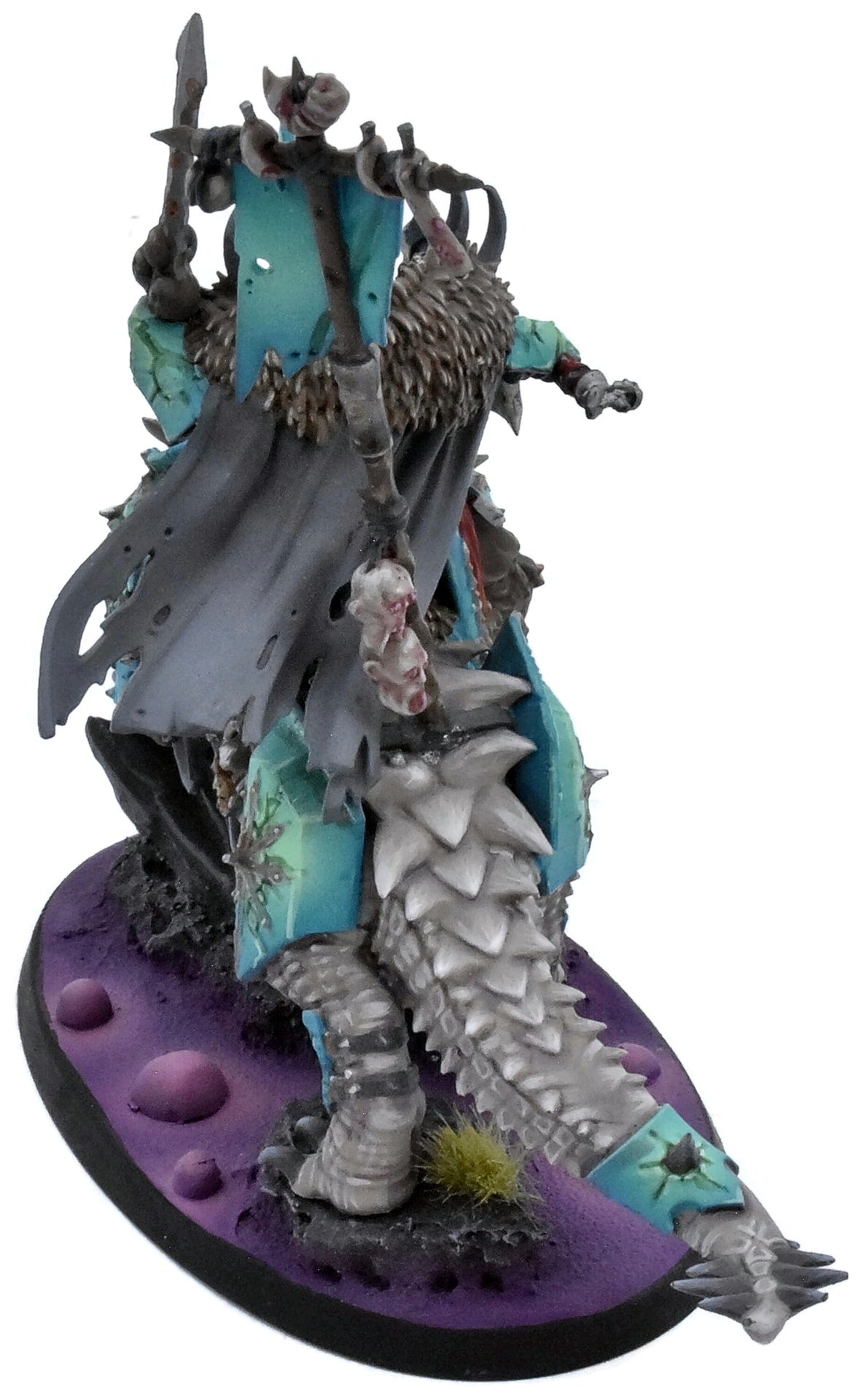 SLAVES TO DARKNESS Lord On Karkadrak #1 PRO PAINTED Warhammer Sigmar 0506