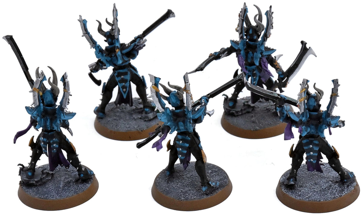 DRUKHARI 5 Incubi #5 WELL PAINTED Warhammer 40K 1521