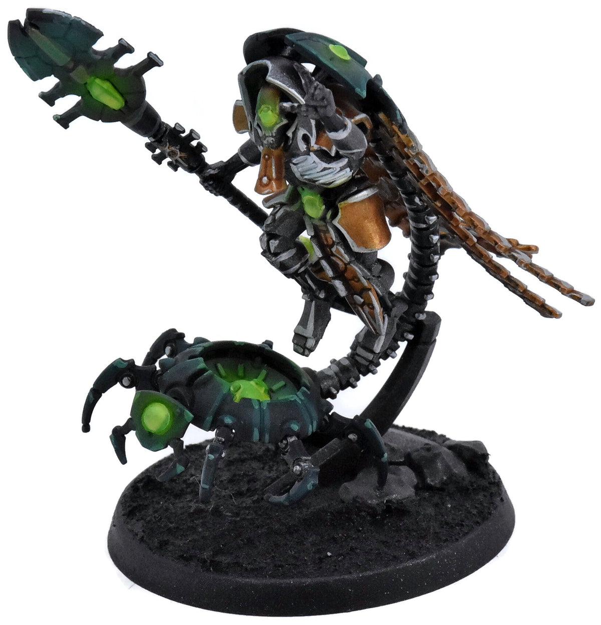 NECRONS Cryptek #1 WELL PAINTED Warhammer 40K 1552
