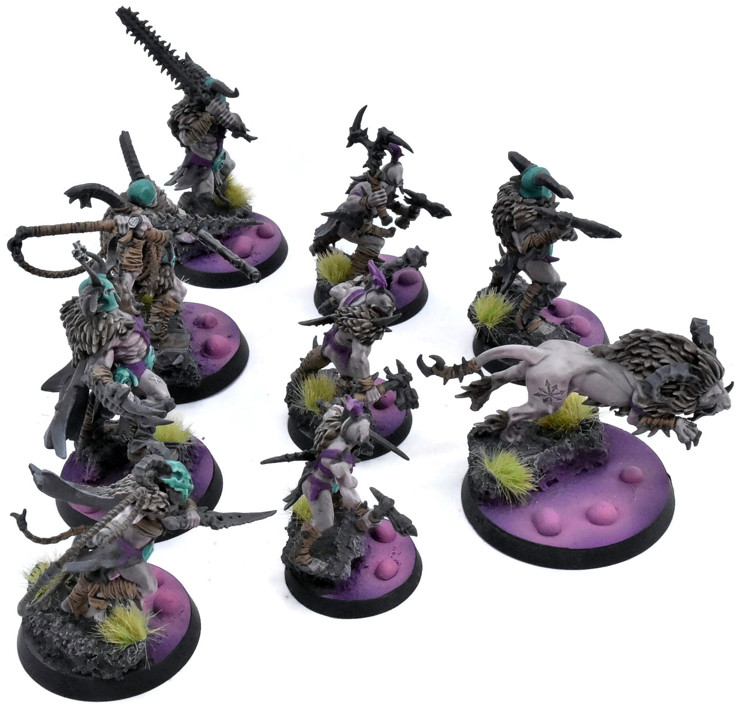 SLAVES TO DARKNESS 9 Untamed Beasts #1 PRO PAINTED Warhammer Sigmar 0537