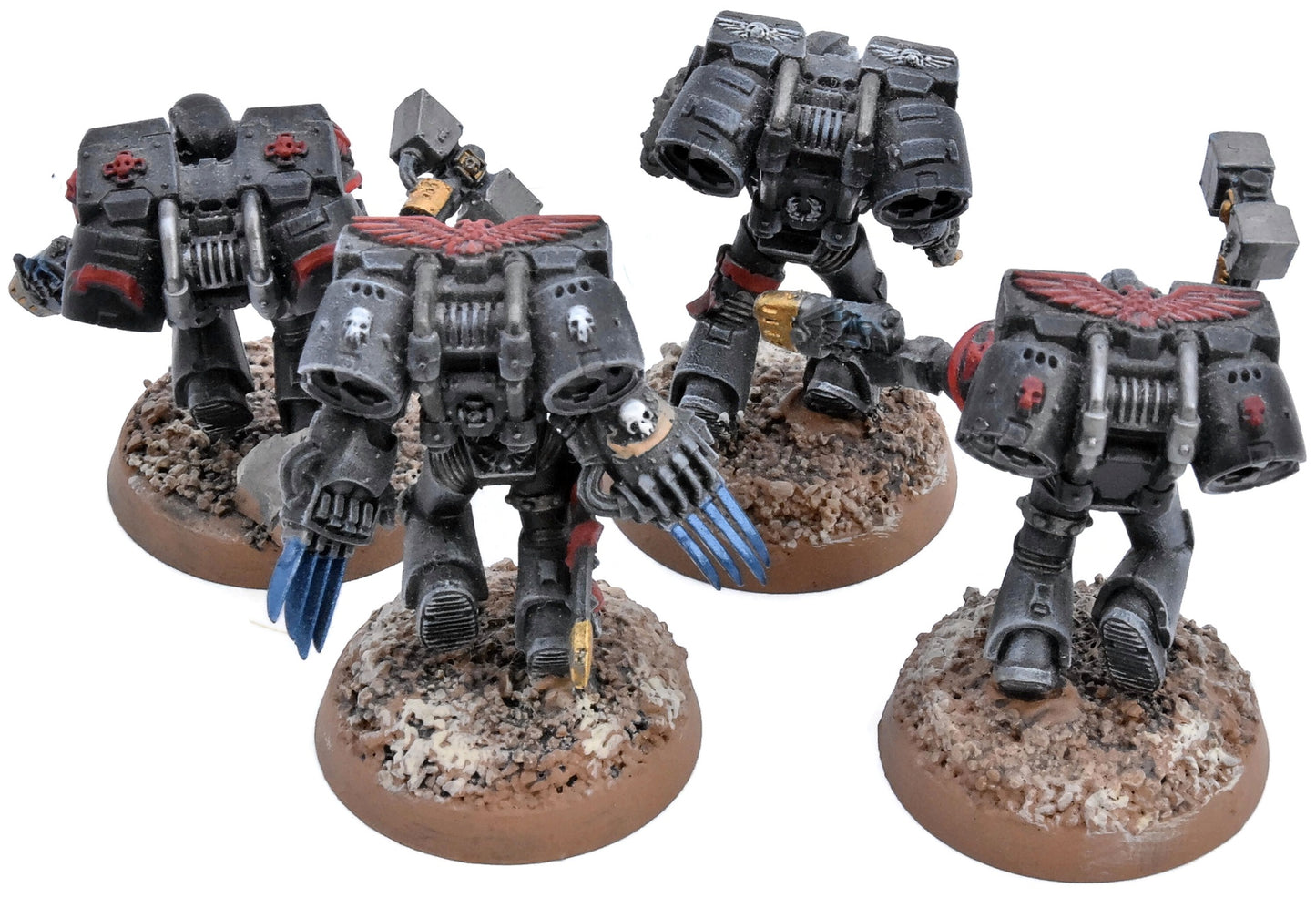 BLOOD ANGELS 4 Death Company With Jump Pack #1 Warhammer 40K 0544
