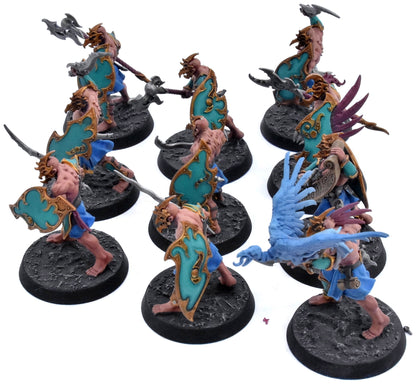 DISCIPLES OF TZEENTCH 10 Kairic Acolytes #2 WELL PAINTED Warhammer Sigmar 0599