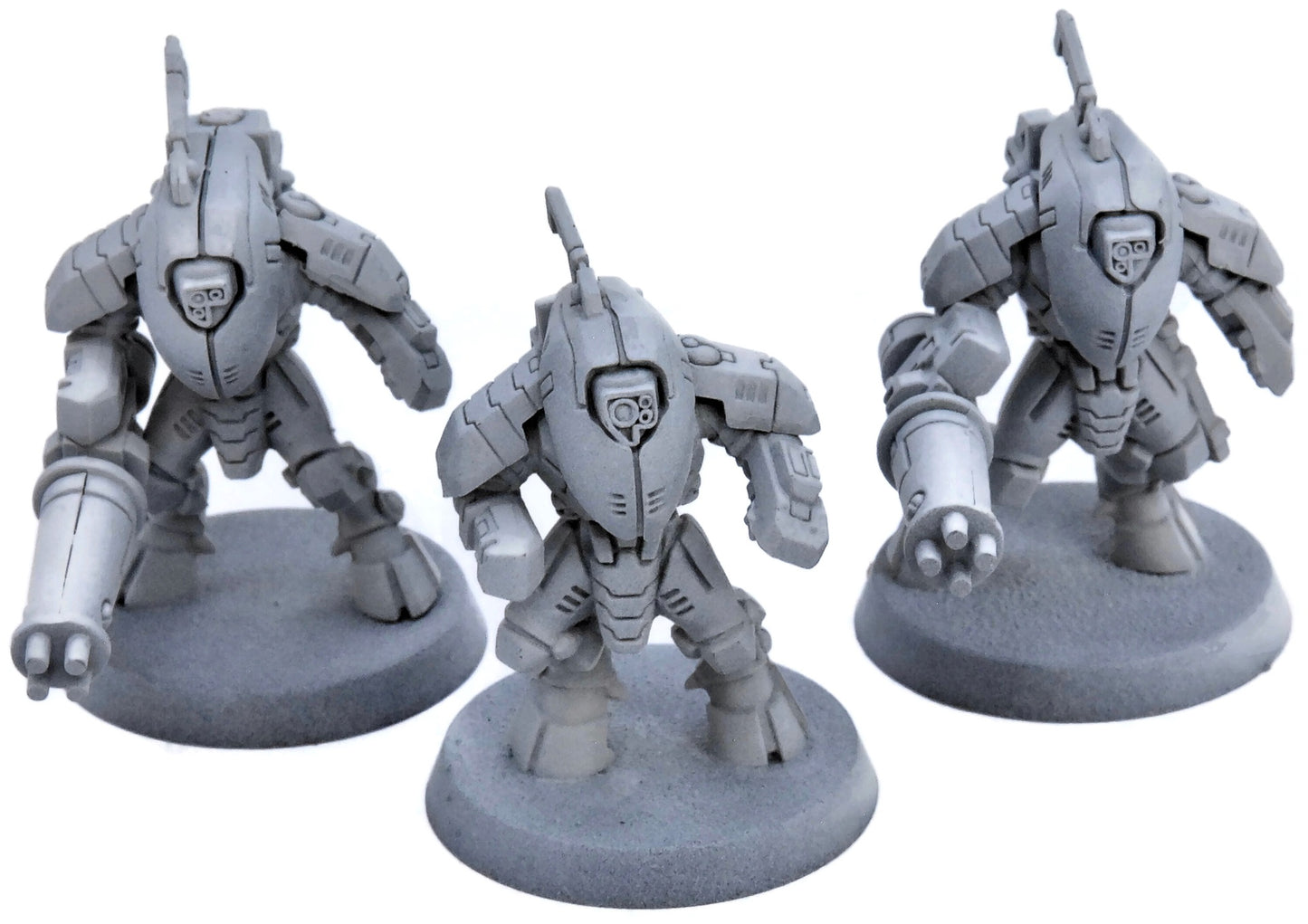 T'AU EMPIRE 3 Xv25 Stealth Battlesuits #1 Warhammer 40K 0667