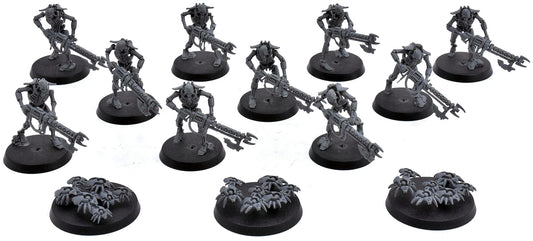 NECRONS 10 Necron Warriors #1 Warhammer 40K 1712