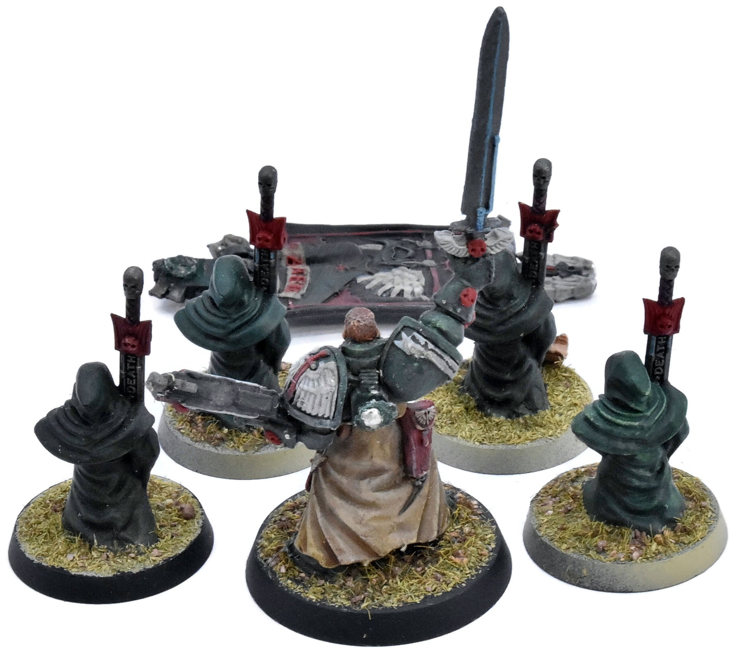 DARK ANGELS Azrael #1 METAL Warhammer 40K with acolytes 0674
