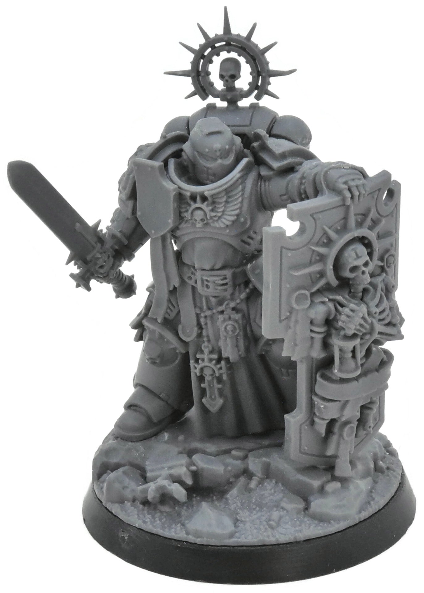 SPACE MARINES Captain With Relic-Shield #1 Warhammer 40K 3650