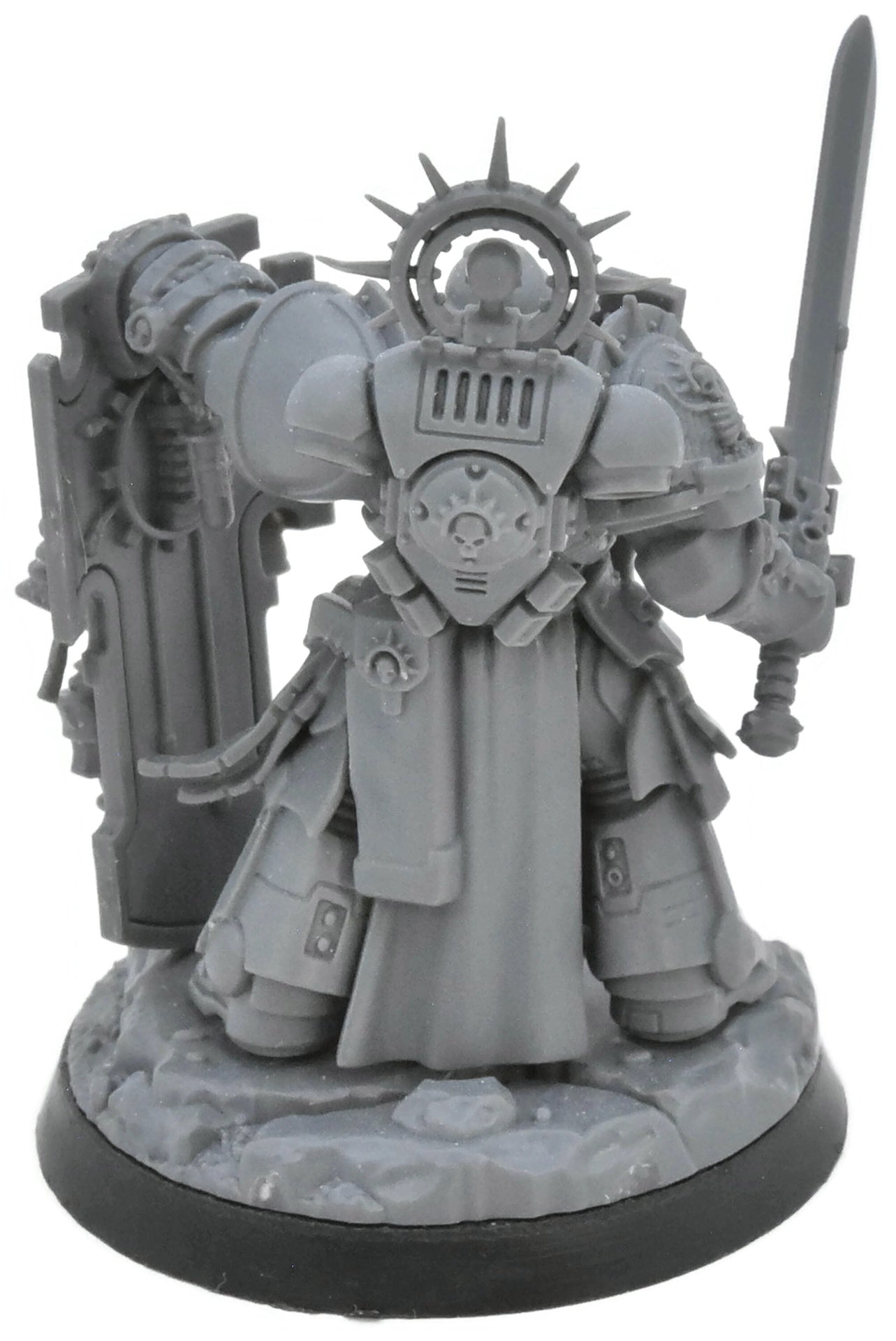 SPACE MARINES Captain With Relic-Shield #1 Warhammer 40K 3650