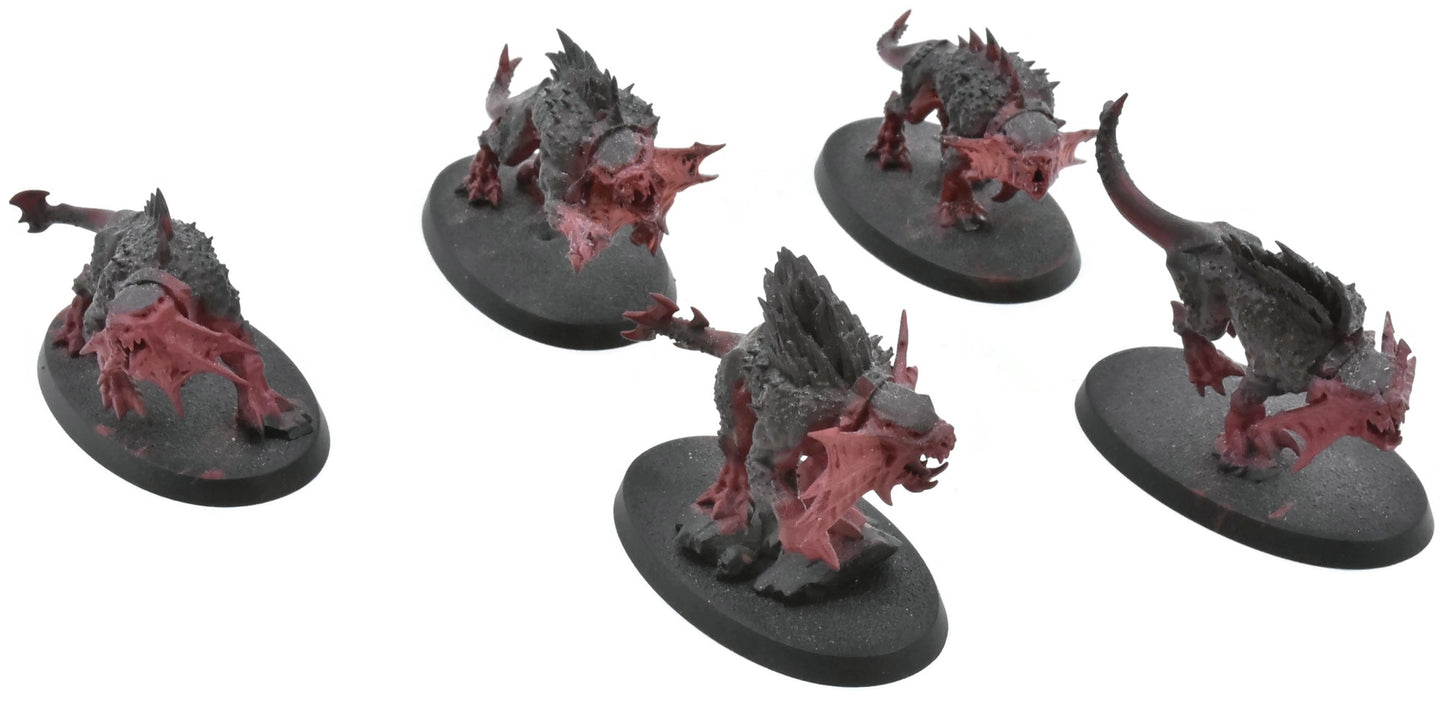 BLADES OF KHORNE 5 Flesh Hounds Of Khorne #2 Warhammer Sigmar 3766