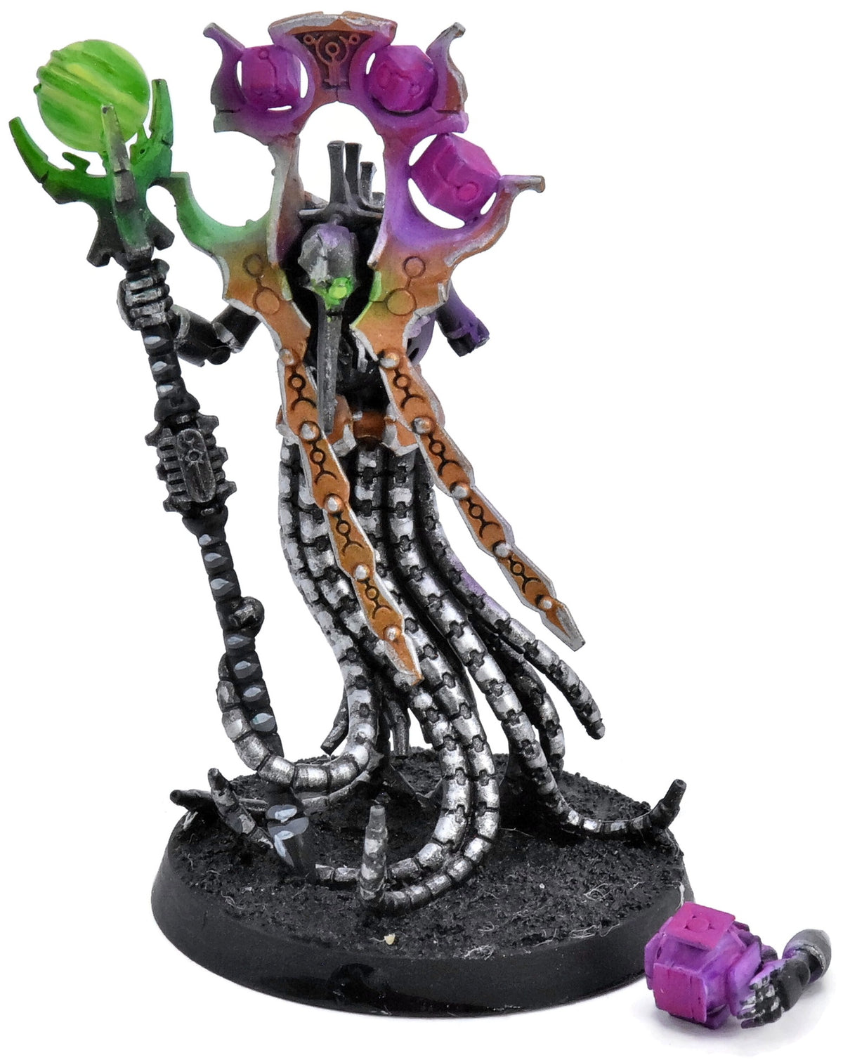 NECRONS Chronomancer #1 Warhammer 40K WELL PAINTED 1828