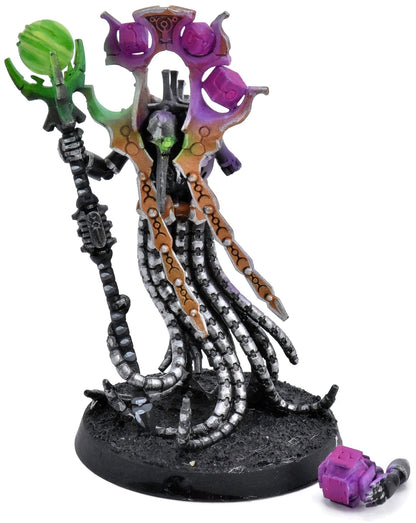 NECRONS Chronomancer #1 Warhammer 40K WELL PAINTED 1828