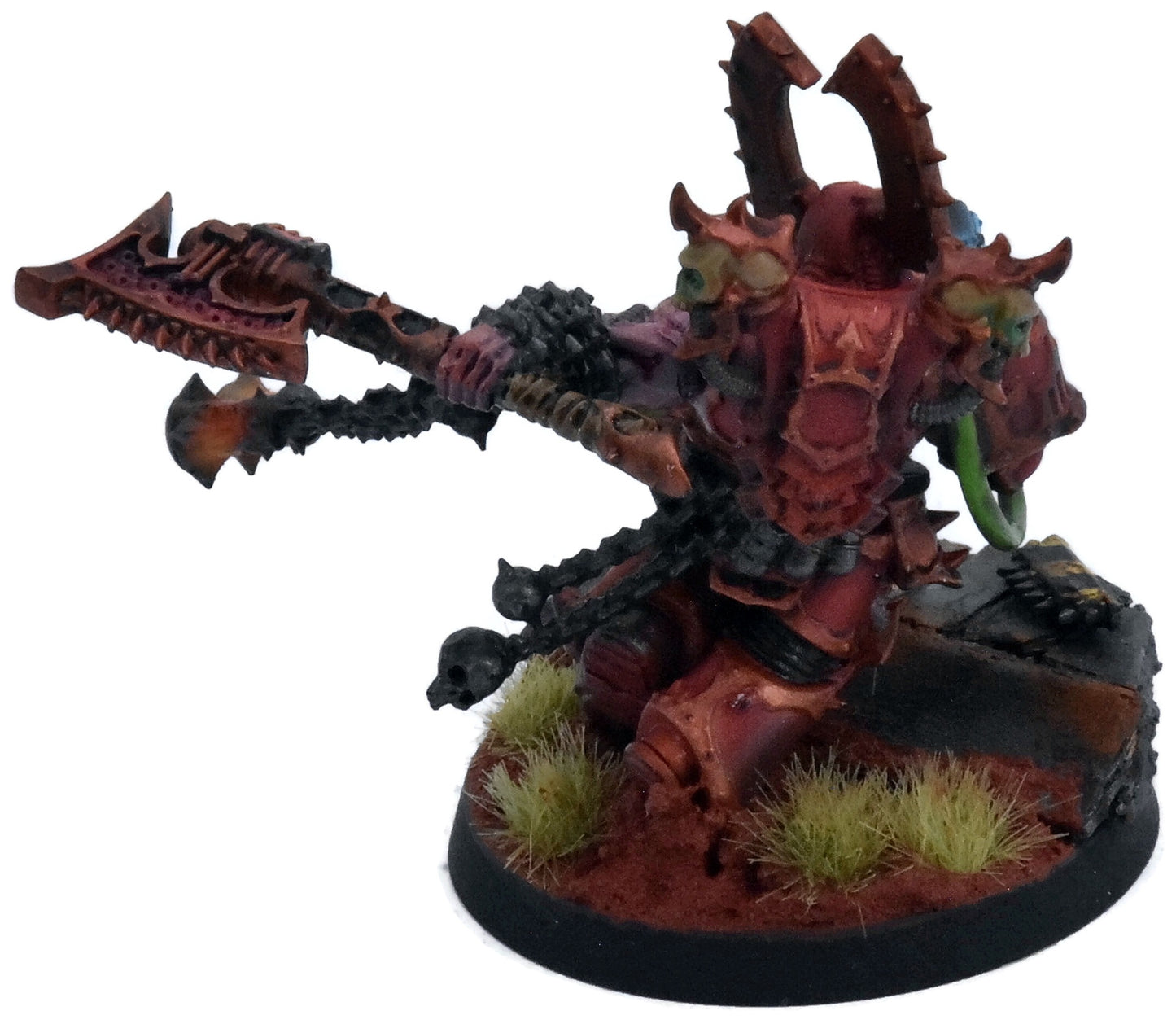 WORLD EATERS Kharn The Betrayer #1 Warhammer 40K WELL PAINTED 0803