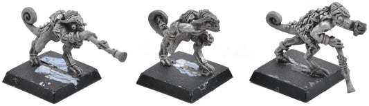 LIZARDMEN 3 Chameleon Skink #1 METAL Warhammer Fantasy 3926