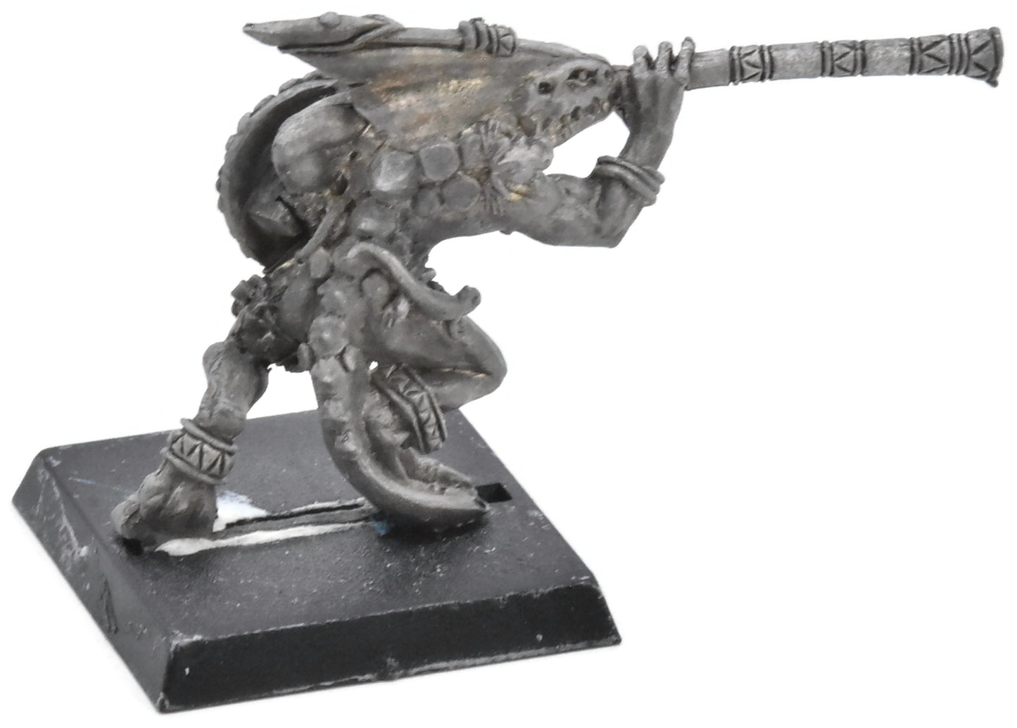 LIZARDMEN Skink Chief With Blowpipe #1 METAL Warhammer Fantasy 3933