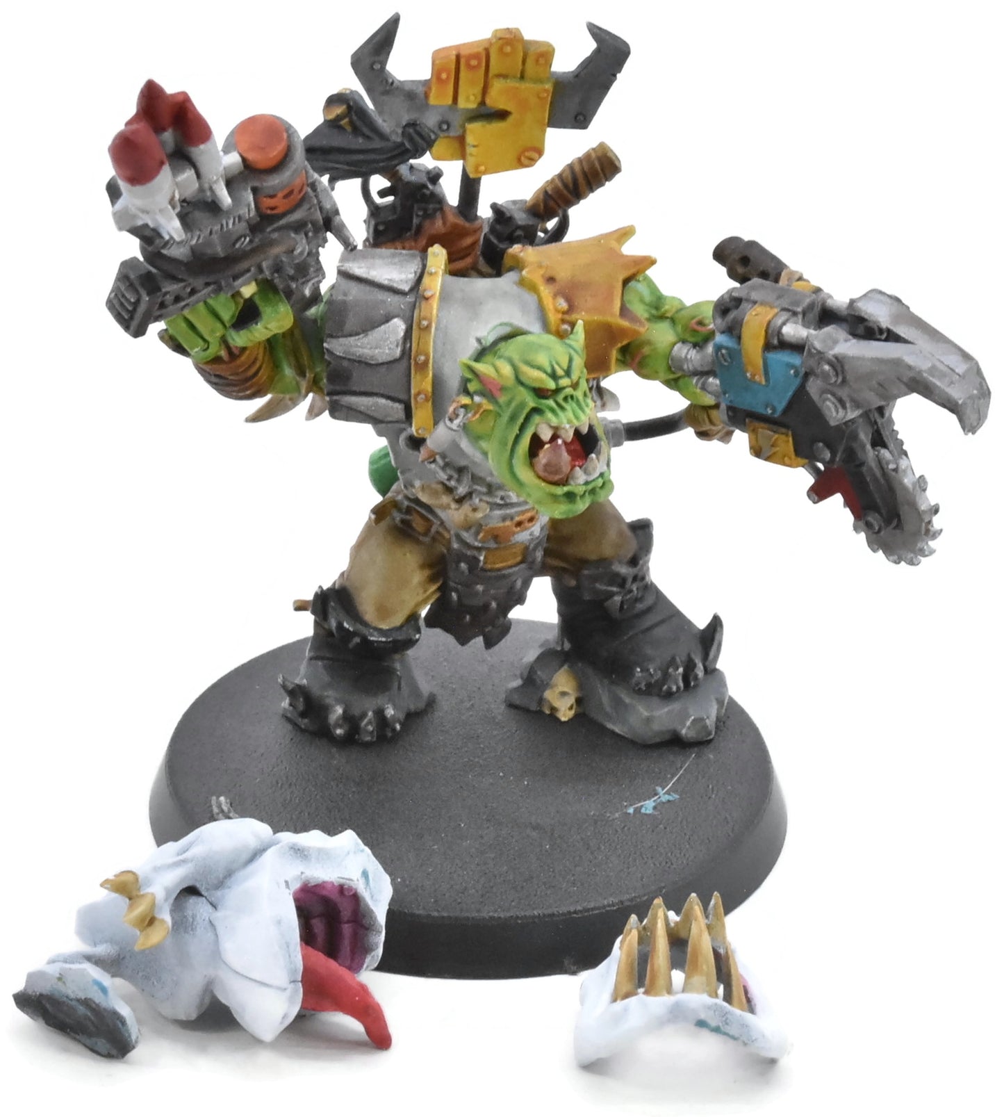 ORKS Warboss With Attack Squig #1 Warhammer 40K 3964