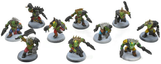 ORKS 10 Beast Snagga Boyz #2 Warhammer 40K 3971