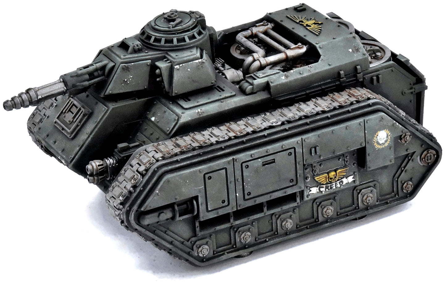 ASTRA MILITARUM Hellhound Tank #1 PRO PAINTED Warhammer 40K 1008