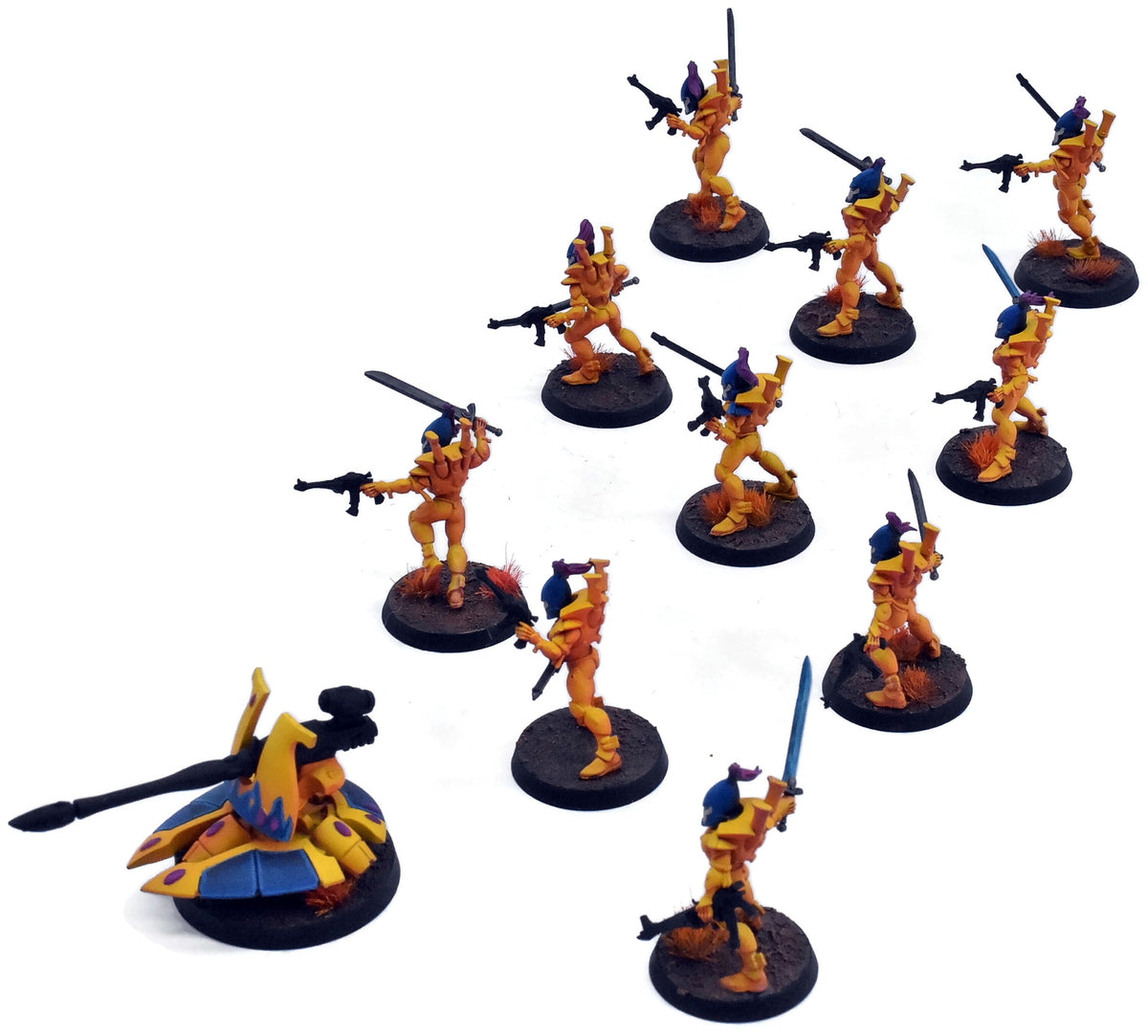 AELDARI 10 Storm Guardians #1 PRO PAINTED Warhammer 40K 1934
