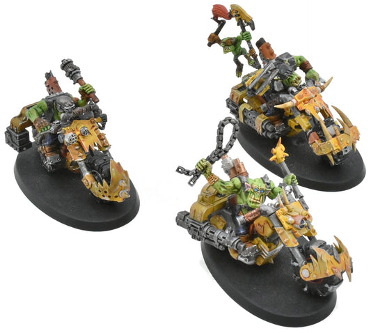 ORKS 3 War Bikers #1 Warhammer 40K 4084
