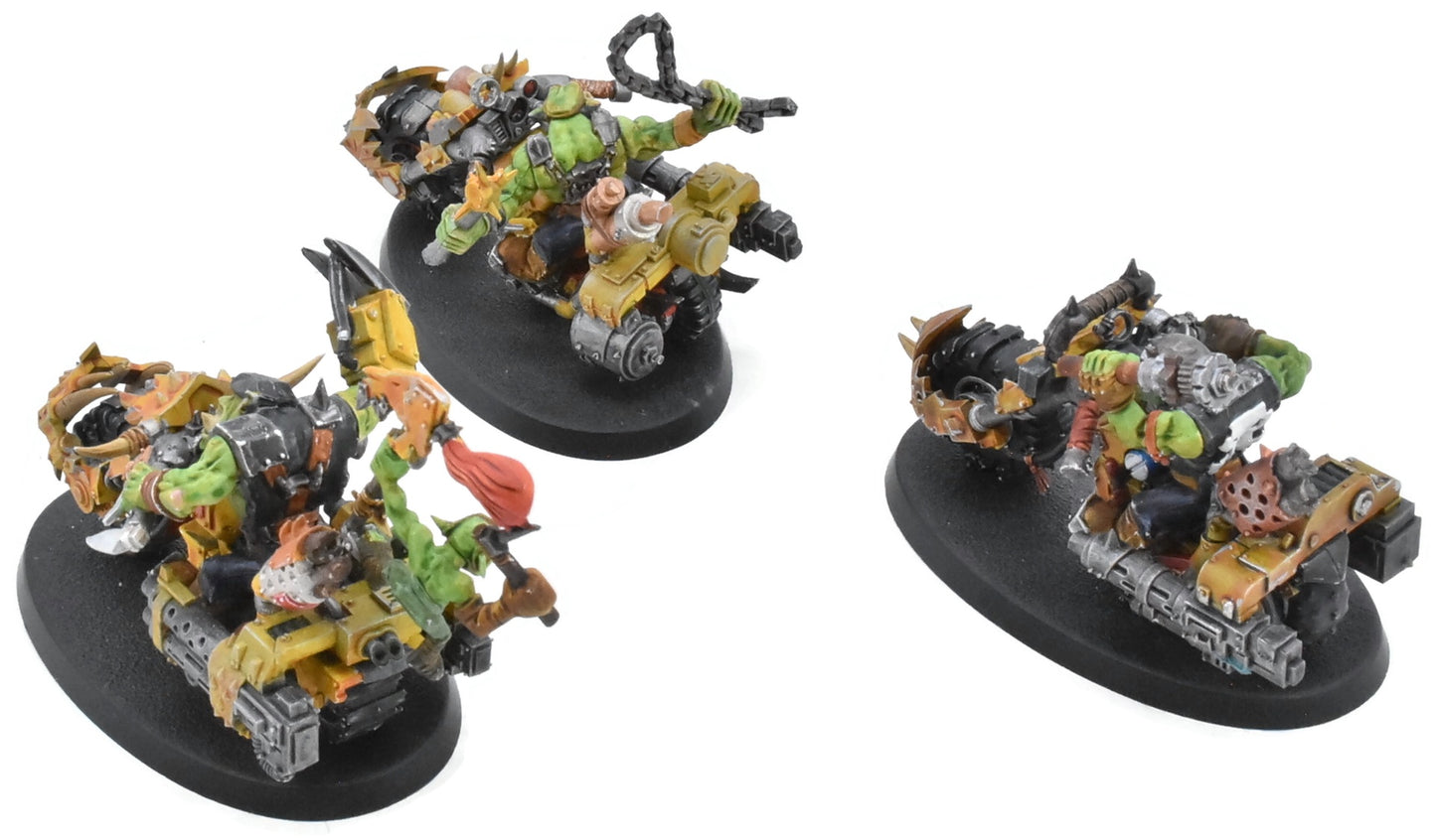 ORKS 3 War Bikers #1 Warhammer 40K 4084