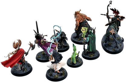 WARHAMMER QUEST Heroes Of The Jade Abbey Side Darkwater PRO PAINTED COMMISSION