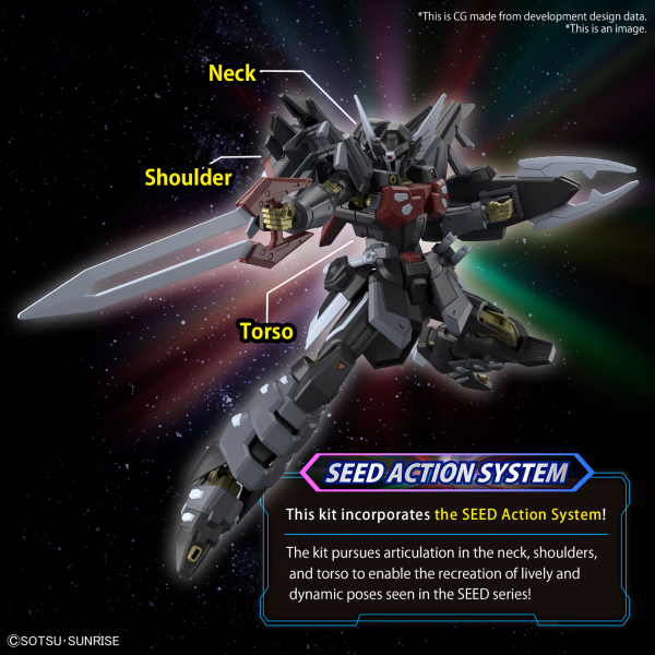 Bandai HG 1/144 BLACK KNIGHT SQUAD Shi-ve.A