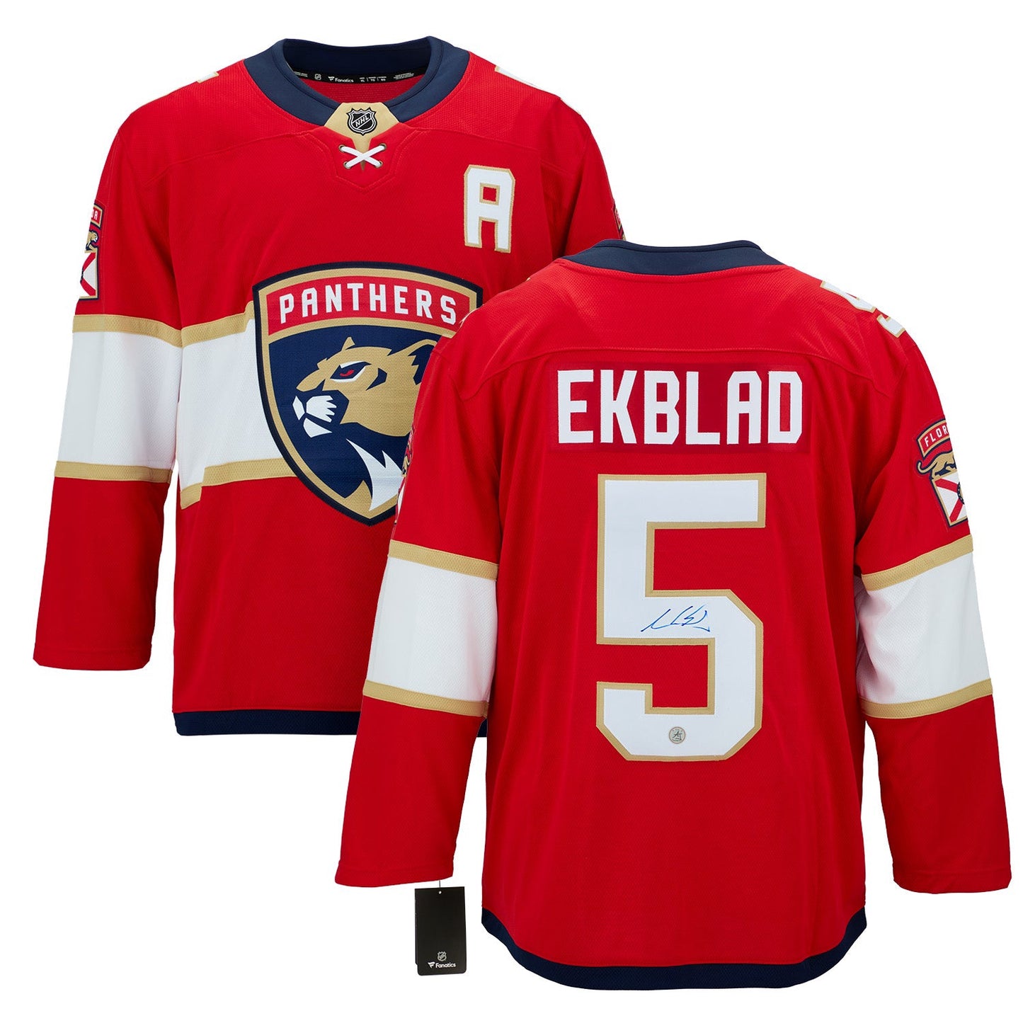 Aaron Ekblad Autographed Florida Panthers Fanatics Breakaway Jersey