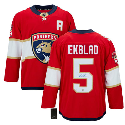 Aaron Ekblad Autographed Florida Panthers Fanatics Breakaway Jersey