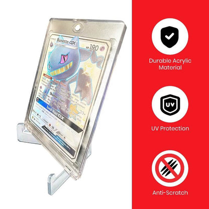 EVORETRO Card Display Stand - 35-260PT Clear Durable Game Card Stand