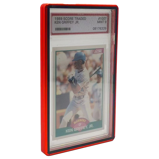 EVORETRO Magnetic Case bumper for PSA slab Graded Card - Red