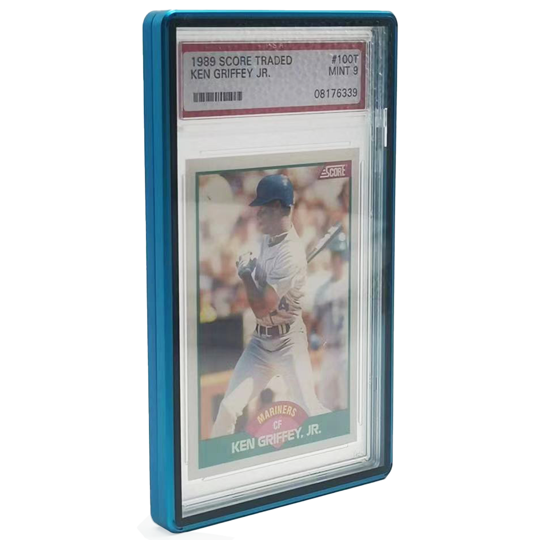 EVORETRO Magnetic Case bumper for PSA slab Graded Card - Blue